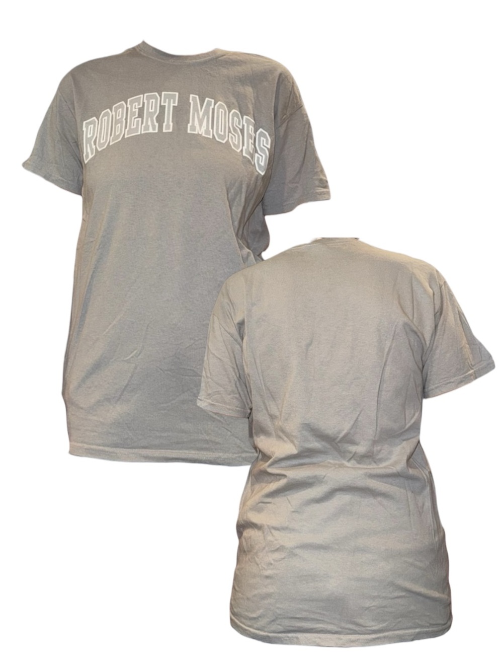 Robert Moses Long Island Gray Tee